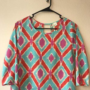 Miami Southwestern Colors Top